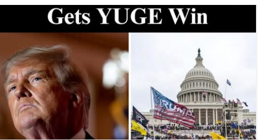 RUMP PULLS OUT HIS PEN AND SIGNS THE ONE ORDER