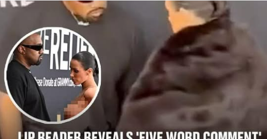 A Lip Reader Has Shared 5 Word Comment Kanye West.