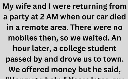 The night we got saved